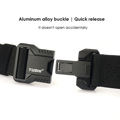 Durable Quick Release Elastic Belt for Men
