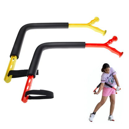 Rotating Golf Swing Trainer for Improved Posture