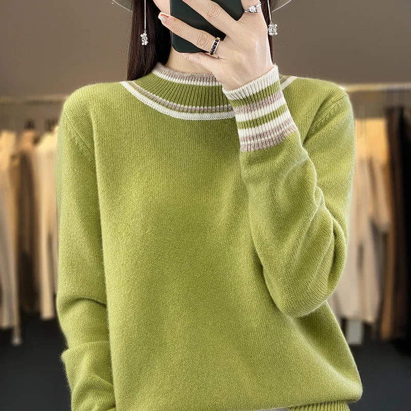 Women's Knitted Golf Sweater