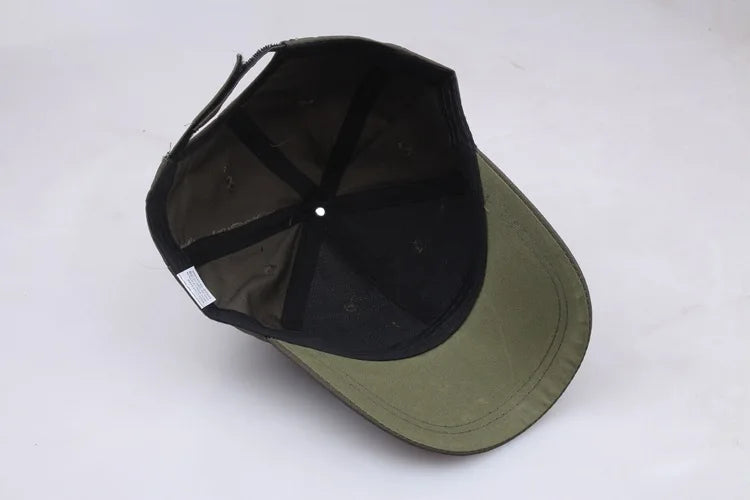 Unisex Browning Camo Golf Cap - Military Style