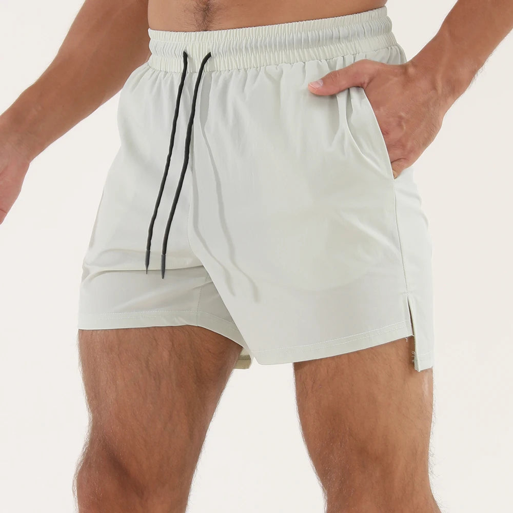 Men's Sports Shorts Quick-Dry Workout Running Athletic with Pockets - 7 Inches