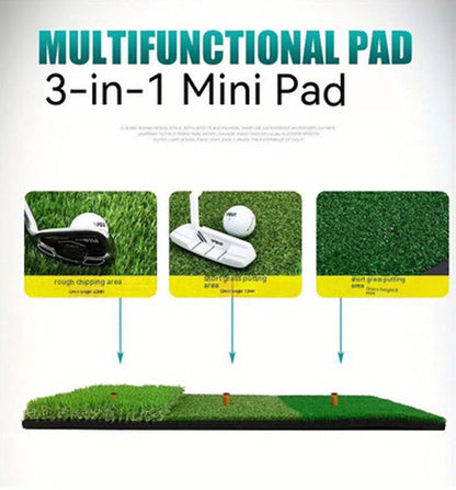 Indoor swing golf practice mat 30*60CM multifunctional