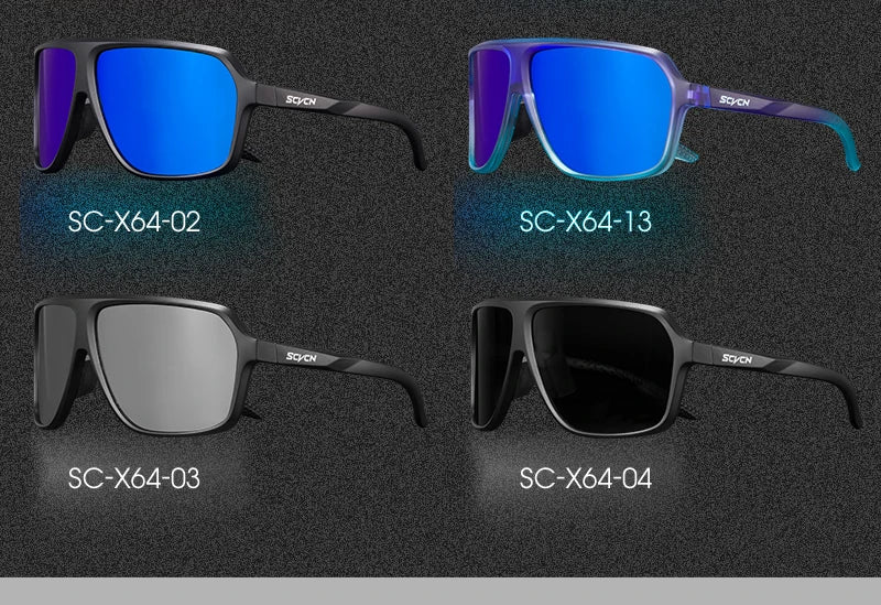 Lunettes de cyclisme polarisées pour sports de plein air