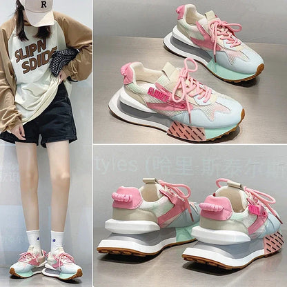 Colorful Women's Golf Shoes for Outdoor Fitness