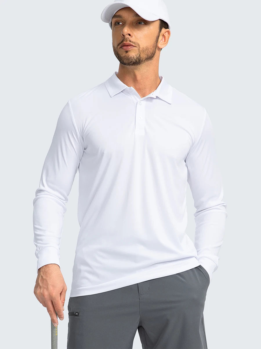 Lightweight Long Sleeve Men's Golf Shirt
