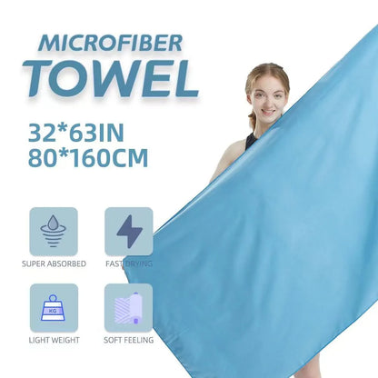 Microfiber  Quick Dry golf Towel For Swim, Yoga, Gym (M1)