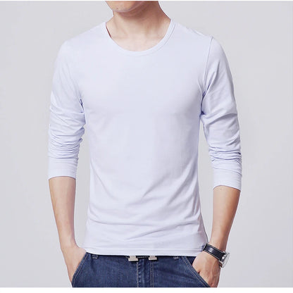 MRMT T-shirt slim à manches longues pour hommes