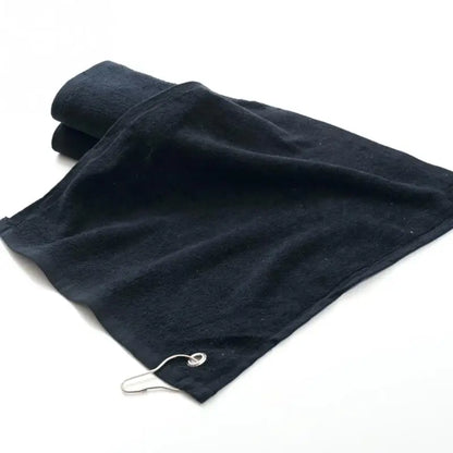 40x32cm Soft Cotton Golf Towel with Hook