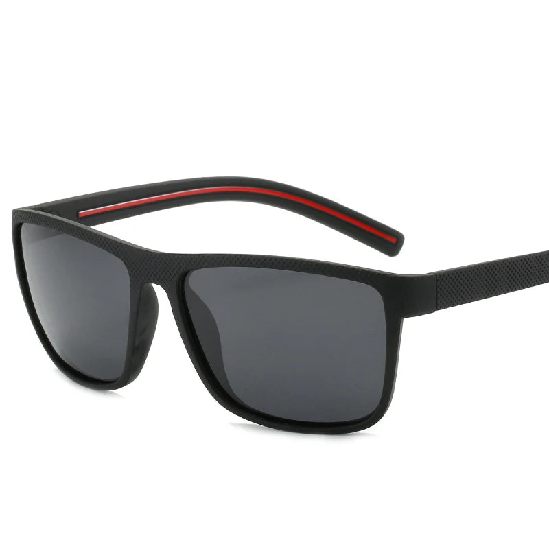 Sports Style Polarized Sunglasses Retro Square Driving Goggles