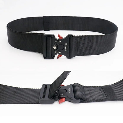 Ceinture tactique en nylon Flying Art 50 mm - Ceinture militaire unisexe