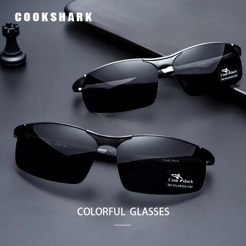 Lunettes de soleil Cook Shark en aluminium et magnésium