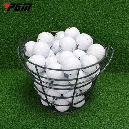 30 Stück Golfbälle mit Mark Metall-Aufbewahrungskorb