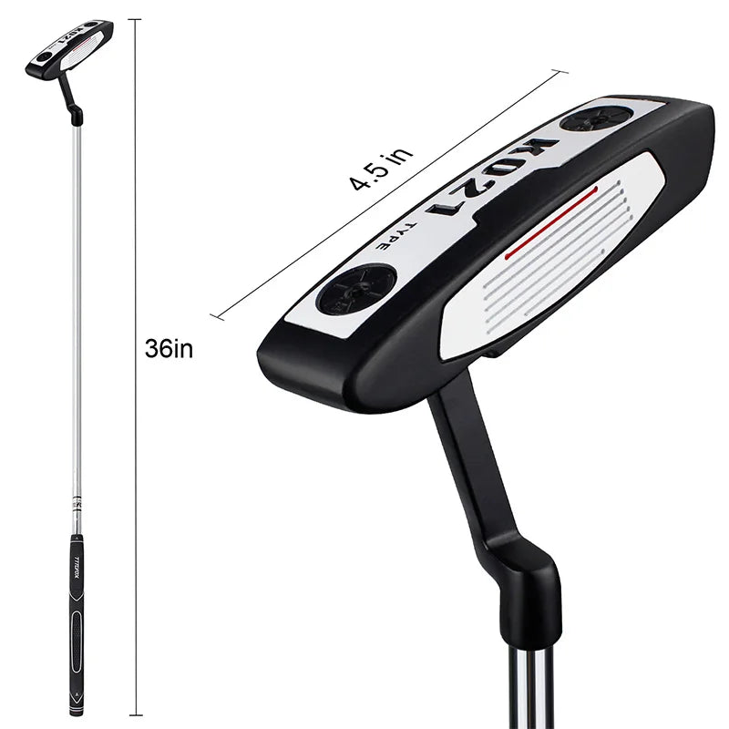 Right Handed Golf Putter - 3 Aiming Lines  Rubber Grip