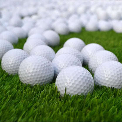 Lot de 10 balles de golf en mousse PU pour entraînement en intérieur et en extérieur