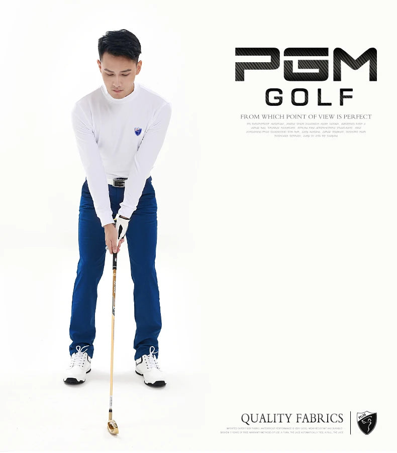 Pantalon de golf en polaire imperméable pour hommes PGM