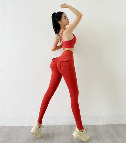 Women High Waist Tights - Yoga Pants