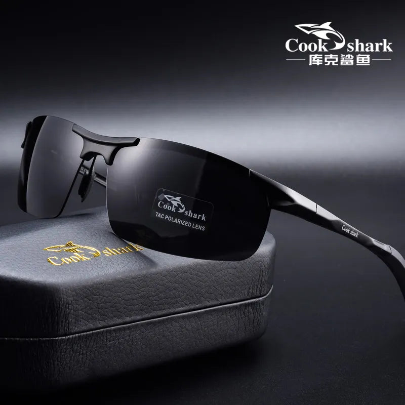 Aluminum Magnesium HD Polarized Driving Sunglasses