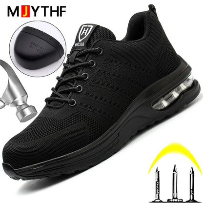 Men's Steel Toe Safety Boots Golf Sneakers