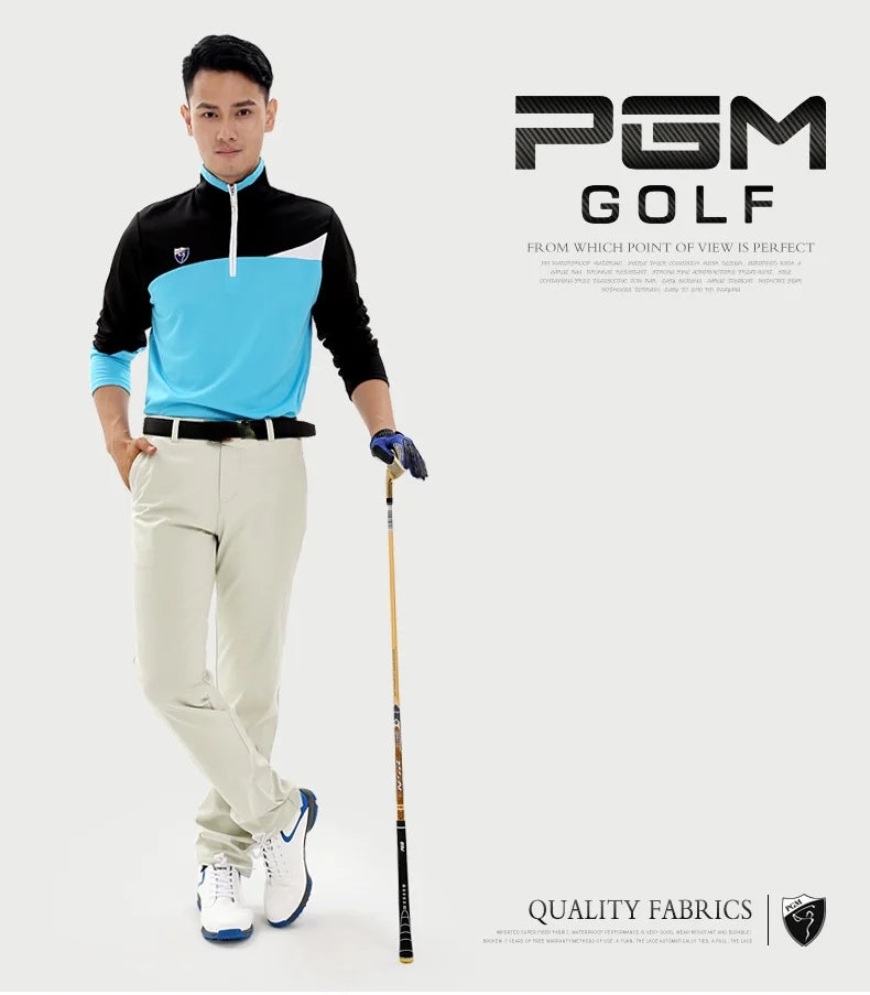 Pantalon de golf en polaire imperméable pour hommes PGM