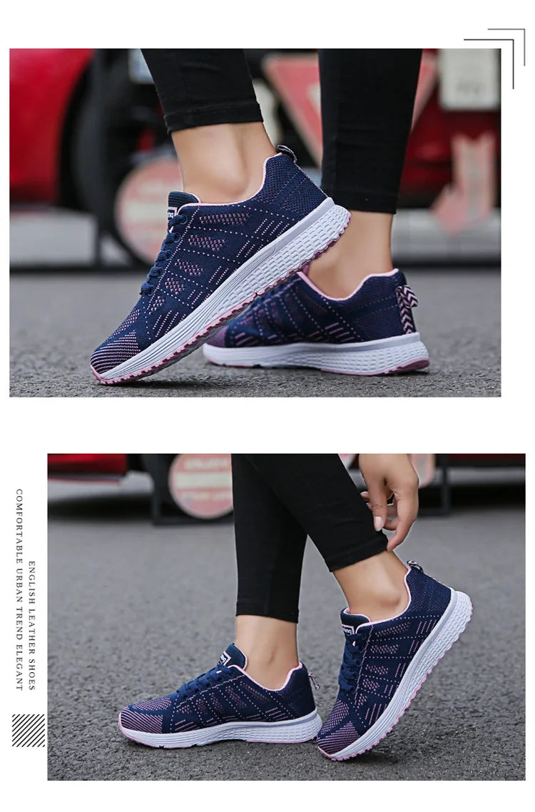 Women's Fashion Breathable Mesh Sports Shoes