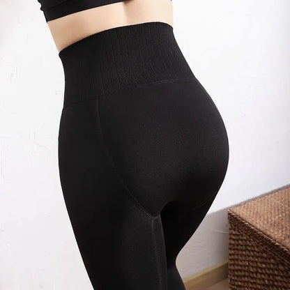 Women Warm High-Waist Golf Leggings