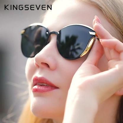 Women's UV400 Polarized Cat Eye Sunglasses