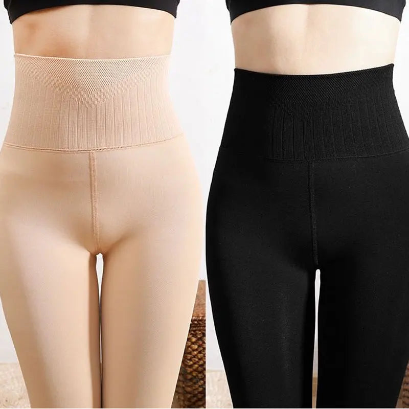 Women Warm High-Waist Golf Leggings