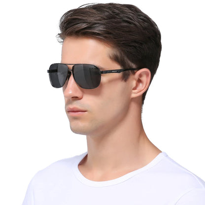 Sonnenbrille aus polarisiertem UV400-Spiegel aus Aluminium