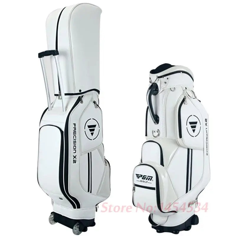 PGM Men's Trolley Golf Bag with Wheels