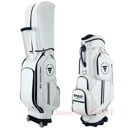 PGM Men's Trolley Golf Bag with Wheels