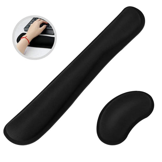 Widen Memory Foam Mouse Pad & Keyboard Wrist Support