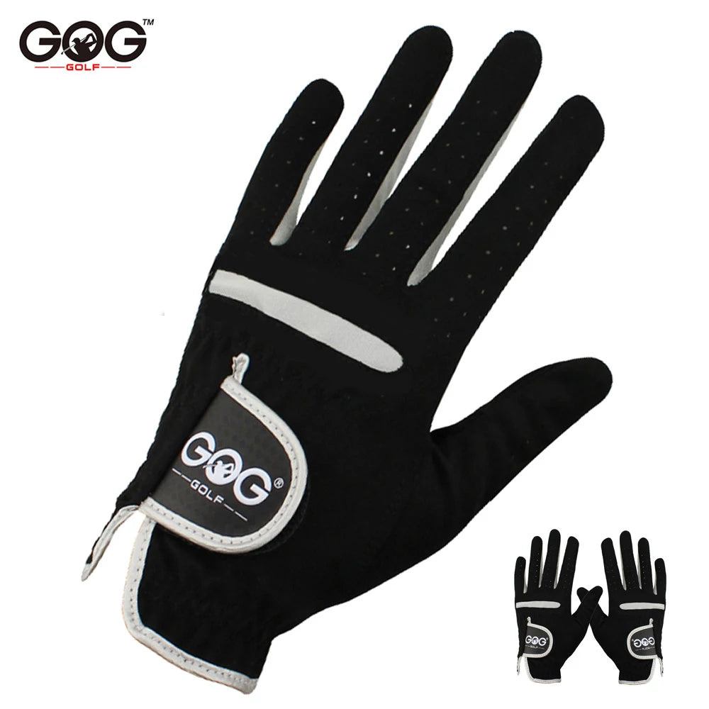 Atmungsaktiver GOG-Golfhandschuh aus Micro-Softfaser für Herren