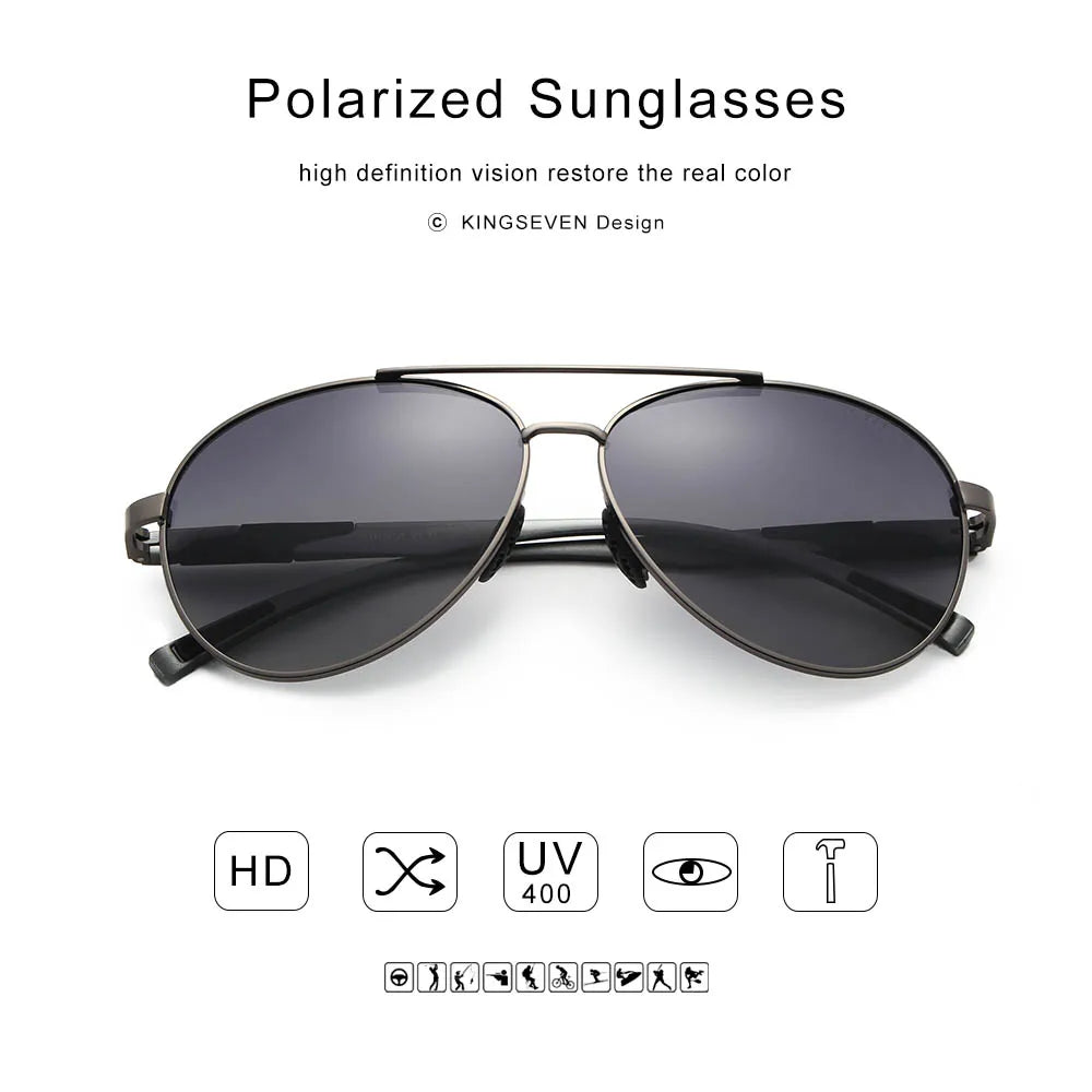 Aluminum Polarized Classic uv400 Sunglasses