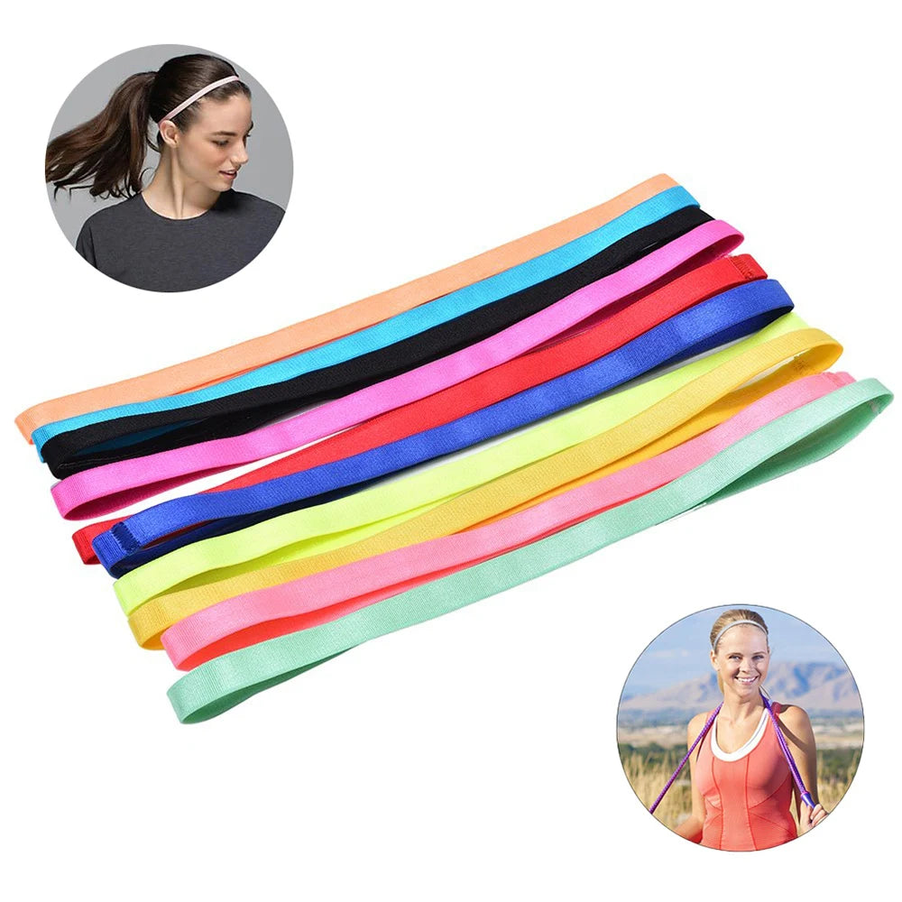 Thin Non-Slip Sport Headbands for All