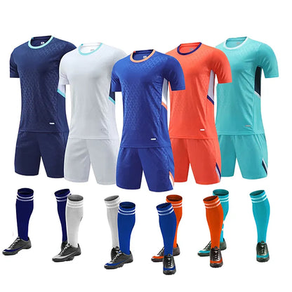 Short Sleeve Soccer Uniforms for Boys and Girls