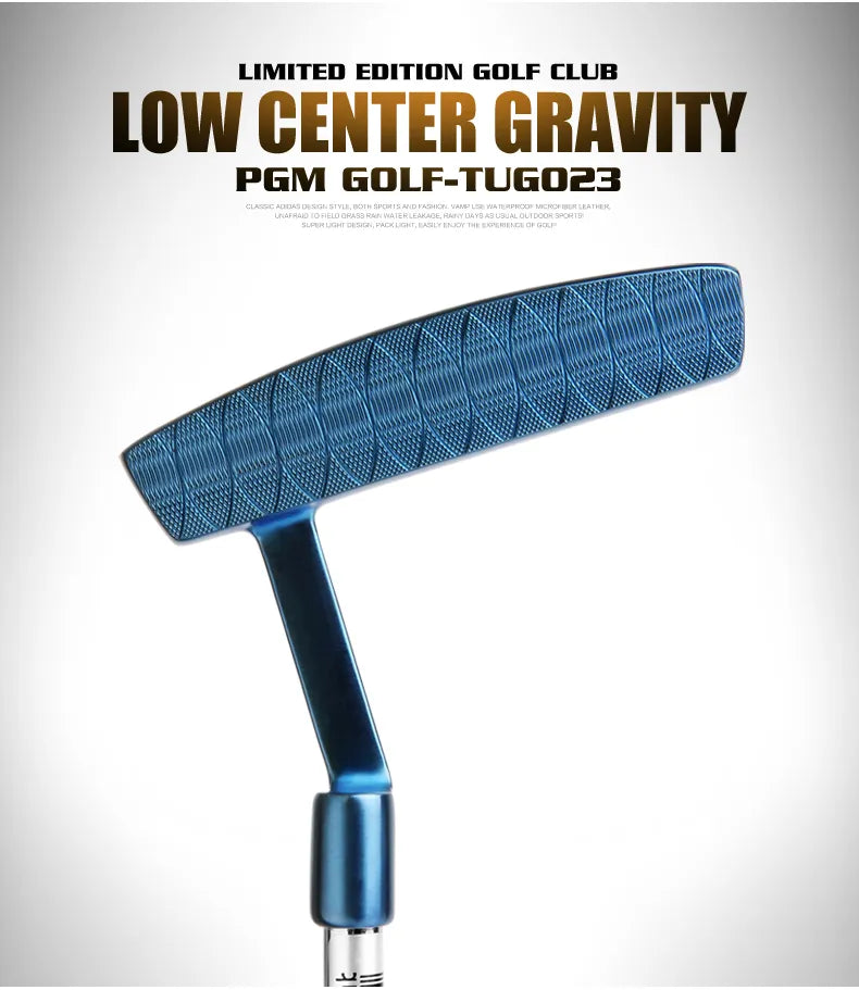 Putter de golf unisexe pour droitier avec centre de gravité faible