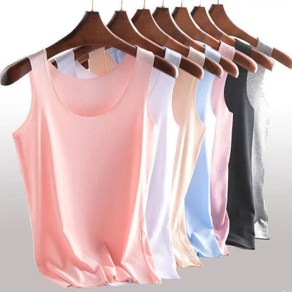 Breathable Seamless Ice Silk Tank Top