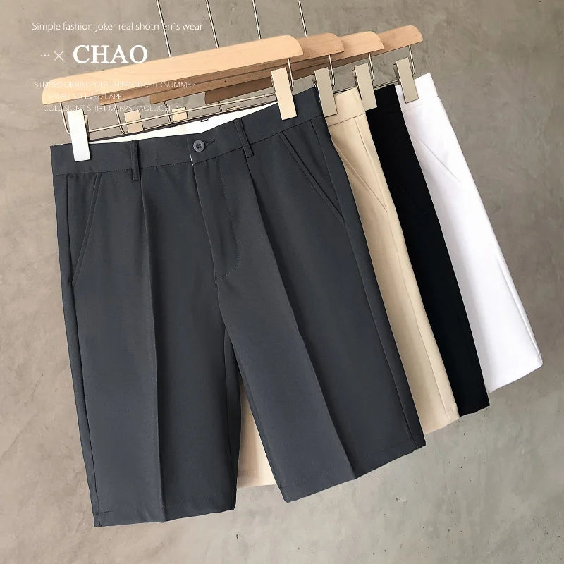 Men's Summer 2023 Korean Solid Shorts