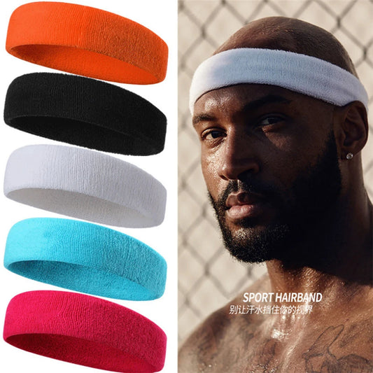 Cotton Elastic Sweatbands for All Sports