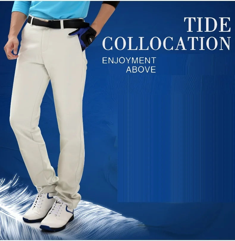 Pantalon de golf en polaire imperméable pour hommes PGM