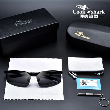 Lunettes de soleil Cook Shark en aluminium et magnésium