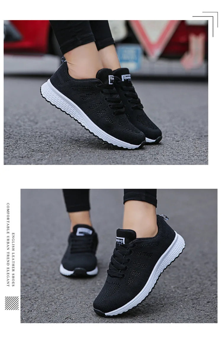 Women's Fashion Breathable Mesh Sports Shoes