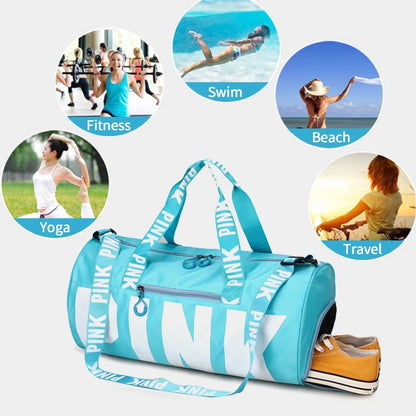 Men & Women Cross-Border PINK Sports Bag