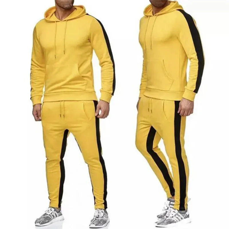 Men's Tennis Player Hoodie And Sweatpant Set