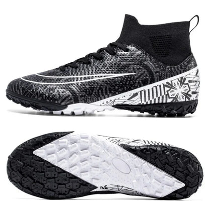 Men's Anti Skid Grass Football Rubber Sole Sneakers