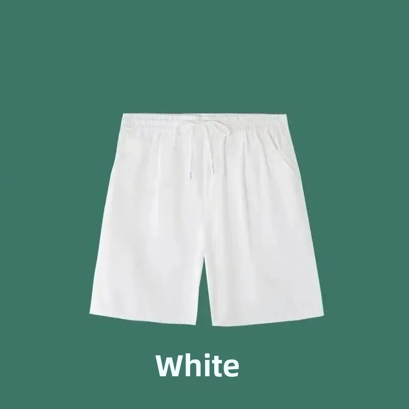 Men's Quick Dry Loose Fit Summer Pure Cotton Shorts