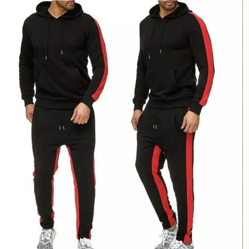 Men's Tennis Player Hoodie And Sweatpant Set