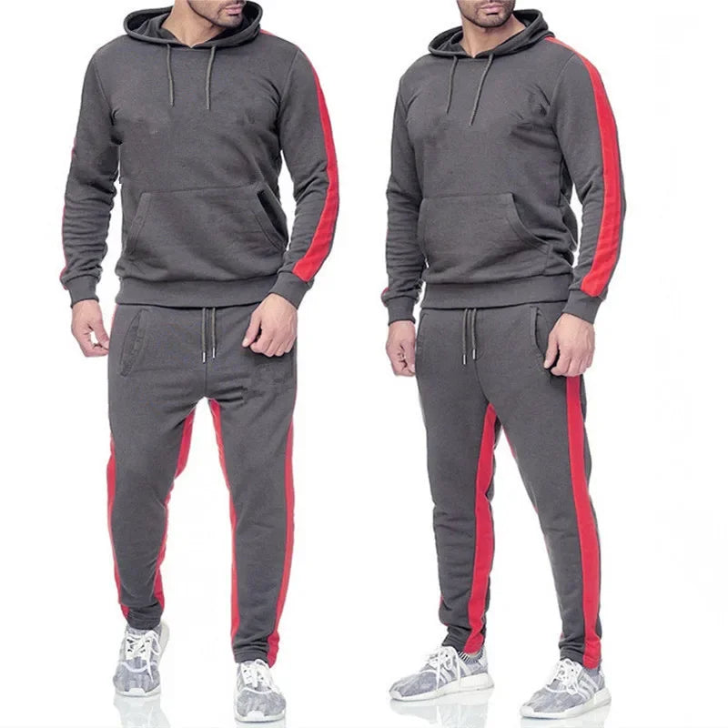Men's Tennis Player Hoodie And Sweatpant Set