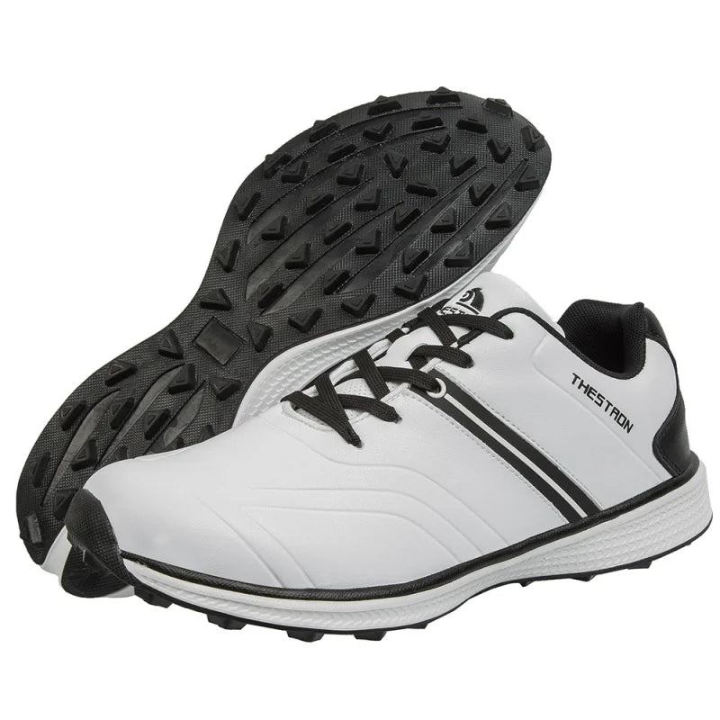 Men's Lightweight Waterproof Golf Sneakers
