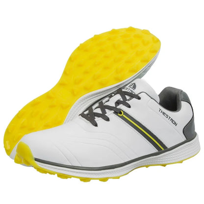 Men's Lightweight Waterproof Golf Sneakers